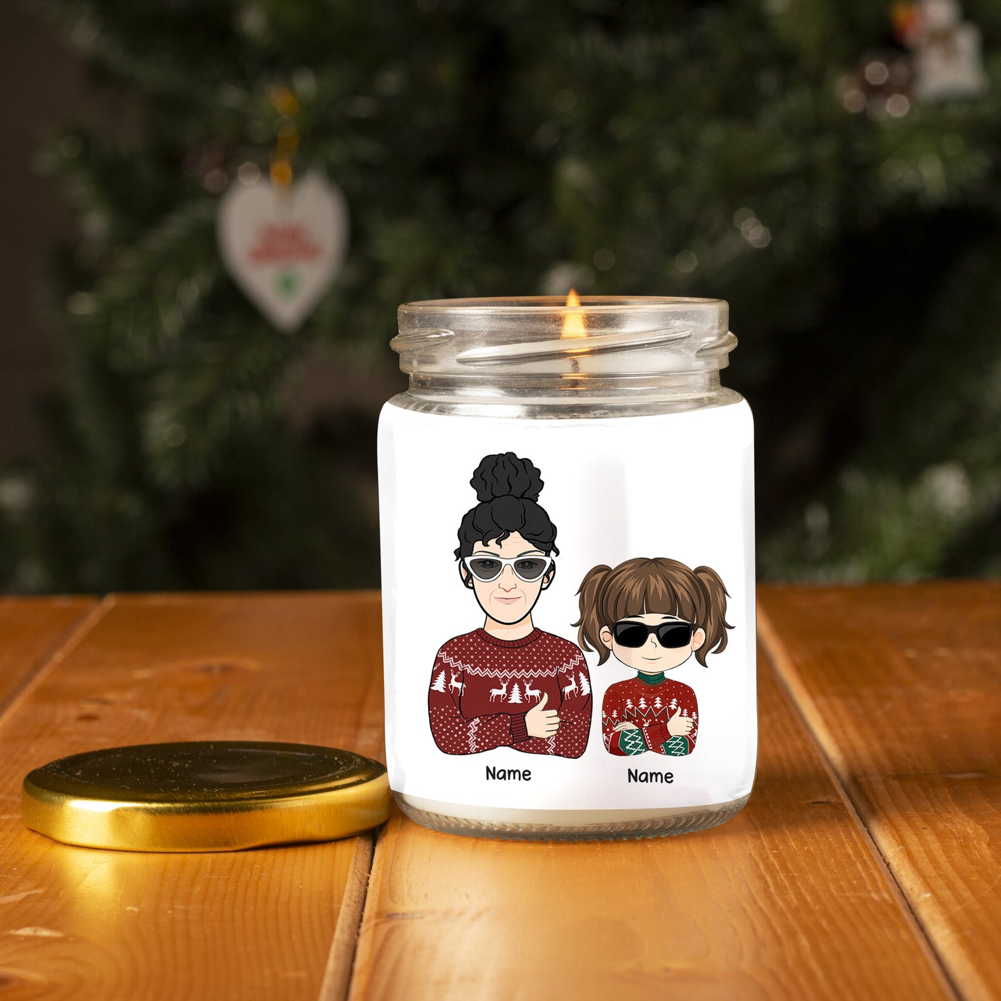 89Customized A Candle For The Cool Aunt Personalized Candle
