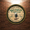 89Customized Irish Coffee & Cigar Lounge Customized Wood Sign