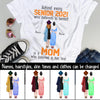 89Customized Mom and daughter senior 2021 graduation personalized shirt