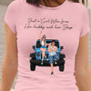 89Customized Just A Girl Who Loves Jeep And Her Hubby Personalized Shirt