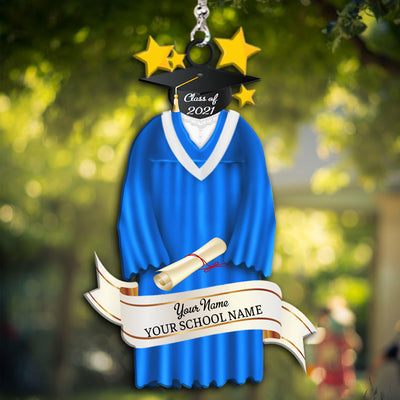 89Customized Personalized Ornament Gown Class Of 2021