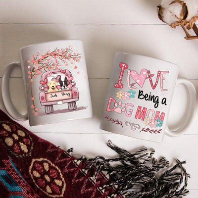 89Customized Personalized Mug Love Being A Dog Mom