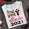 Proud mom of a senior 2021 personalized shirt 2