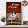 89Customized Dog Coffee House Personalized Poster
