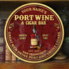 89Customized Port wine & cigar bar Customized Wood Sign