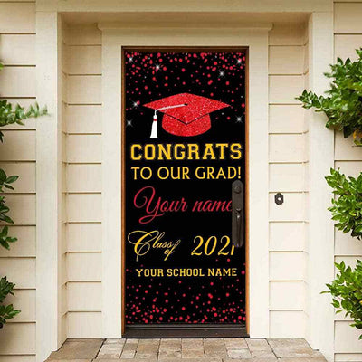 89Customized Personalized Door Cover Our Grad Class 2021 Senior