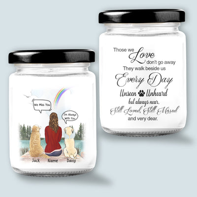 89Customized Memorial Personalized Candle