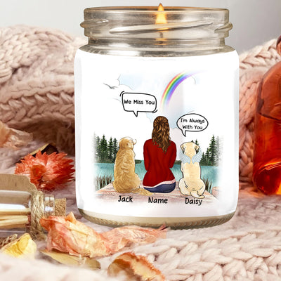 89Customized Memorial Personalized Candle