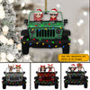 89Customized Jeep Couple Personalized Ornament