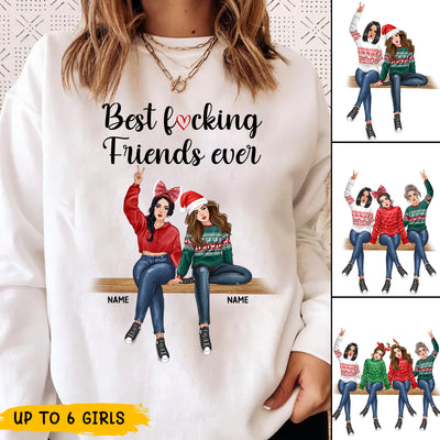 89Customized Best Fucking Friends Ever Personalized Shirt