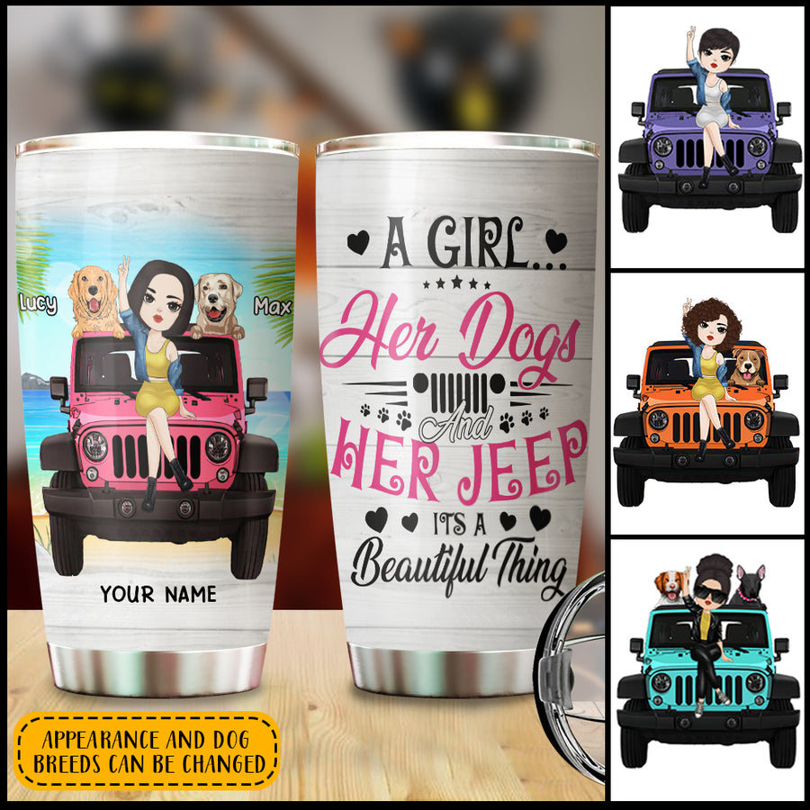 Jeep Girl Tumbler – JoCo Custom Designs