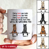 89Customized Thank you for being my farrier personalized mug