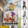 89Customized Happy Halloween Horses 2 personalized flag