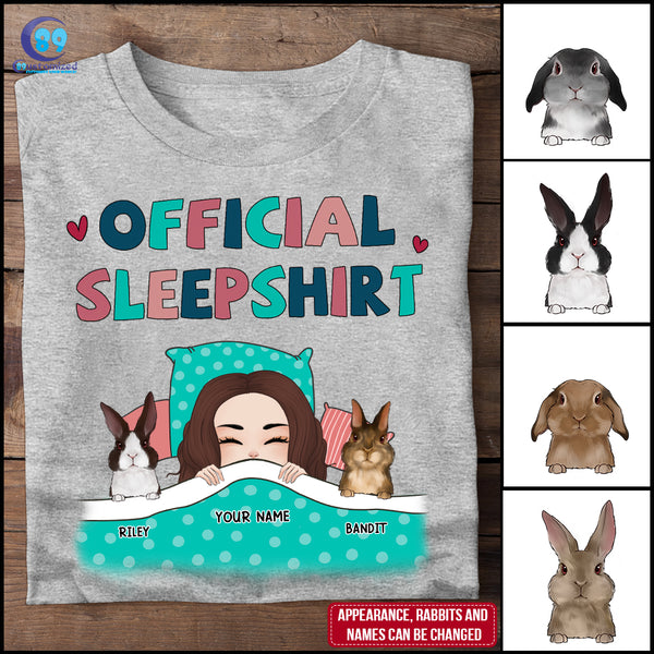 89Customized Official Sleepshirt Rabbit Lovers Personalized Shirt - 89  Customized | Sleepshirts