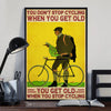 When you stop cycling Poster