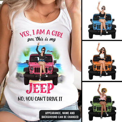 89Customized This Is My Jeep You Can't Drive It Personalized Shirt
