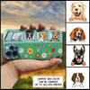 89Customized Campervan Hippie and Dog Customized Phone Case