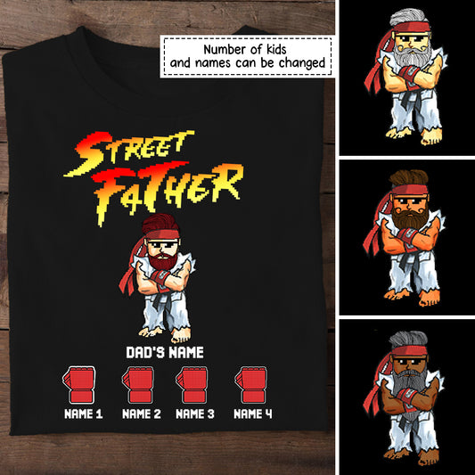 89Customized Street Father personalized shirt 2