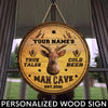 89Customized Hunting Beer Man Cave Customized Wood Sign