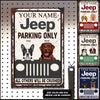89Customized Jeep parking dog all others are inferior Personalized Printed Metal Sign