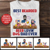 89Customized Best bearded beer lovin' dog dad ever 4th of July Customized Shirt