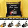 89Customized Guitar lounge 3D amp personalized pillow