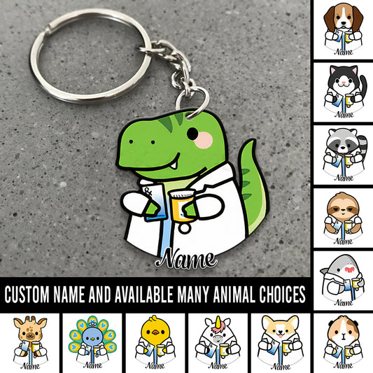 89Customized Personalized Keychain Pharmacist