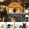89Customized Tavern dog and cat Customizeds Wood Sign