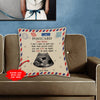89Customized Dear Mommy I can't wait to meet you personalized pillow