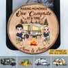 89 Customeized Making memories one campsite at a time Doll Camping Couple Ver.5 Personalized Wood Sign
