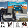 89Customized This Is How We Roll Couple With Dogs And Cats In A Jeep Personalized House Flag
