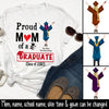89Customized Personalized Shirt Proud Mom Family Of A Graduate 2021