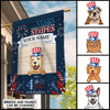89Customized Stars And Stripes Personalized Flag For Cat And Dog Lovers