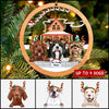89Customized Christmas Dogs- Personalized Ornament