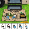 89Customized Making memories one campsite at a time camping Jeep personalized doormat