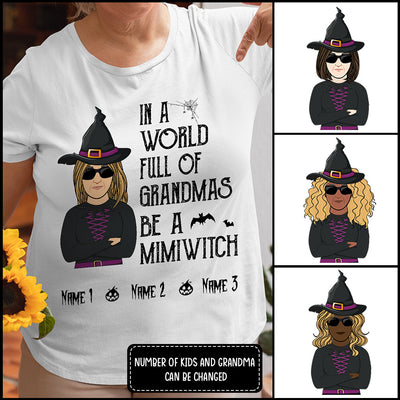 89Customized Be a mimiwitch 2 personalized shirt