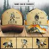 89Customized Personalized Cap Camping Hiking Compass And Into The Forest I Go