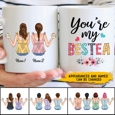 89Customized You're my bestea personalized mug