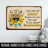 89Customized Personalized Printed Metal Sign Family Nana You Are My Sunshine