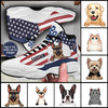 89Customized American Dog Customized White and Black Air JD13 Shoes