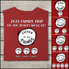 89Customized Family trip Oh the places we'll go personalized shirt