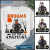 89Customized Brooms are for amateurs trucker version personalized shirt