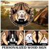 89Customized Personalized Wood Sign Camping Making Memories One Campsite At A Time Dog