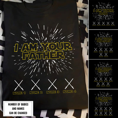 89Customized I am your father personalized shirt