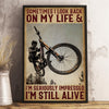 Mountain biking still alive Poster