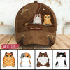 89Customized Cat Lovers Personalized Cap