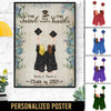 89Customized Personalized Poster Vintage 2 Best Friends Graduation