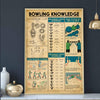 Bowling knowledge poster
