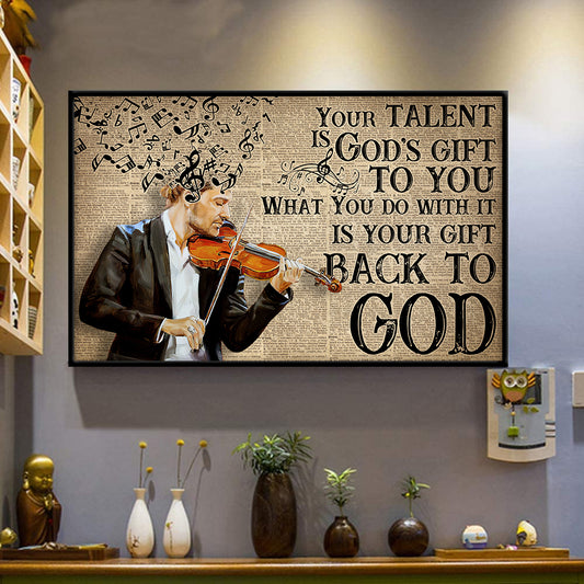Violin Viola Your Talent Is Gods