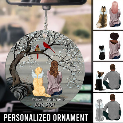 89Customized Personalized Ornament Dog Memorial